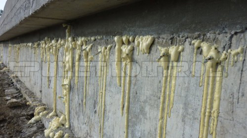 Vasbeton szerkezetek injektálása